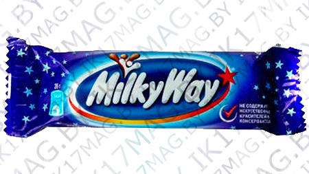 Шоколадный батончик «Milky Way» с суфле, 26 гр