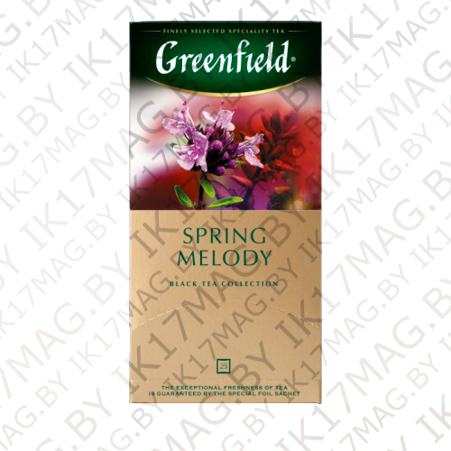 Чай Greenfield "Spring Melody" 25 пак чёрный