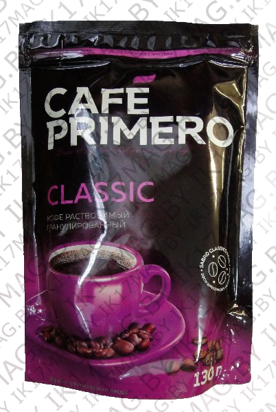 Кофе «Cafe Primero» Classic растворимый 130 г. гранулированный