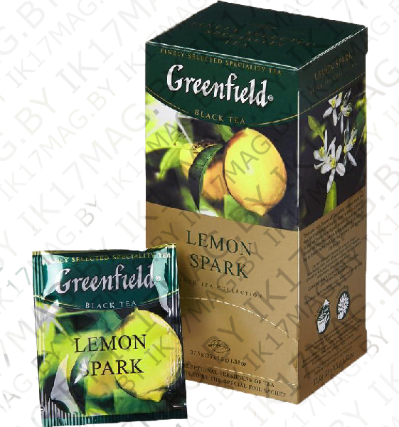 Чай Greenfield "Lemon Spark" 25 пакетов по 1,5 гр.