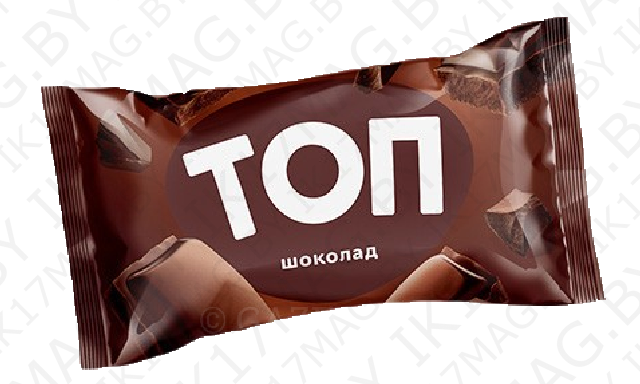 Мороженое «Топ» шоколадное с кусочками шоколада, 70 гр.