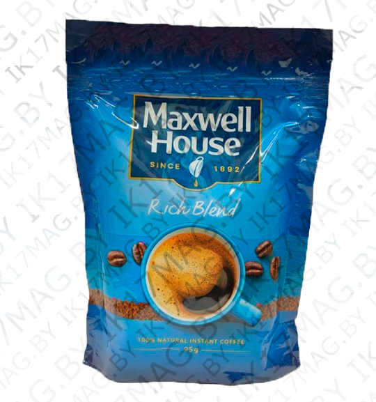 Кофе Maxwell House 95 гр нат. раств. сублимир.