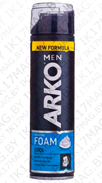Пена для бритья «Arko» men shaving foam cool, 200 мл. 194 гр.