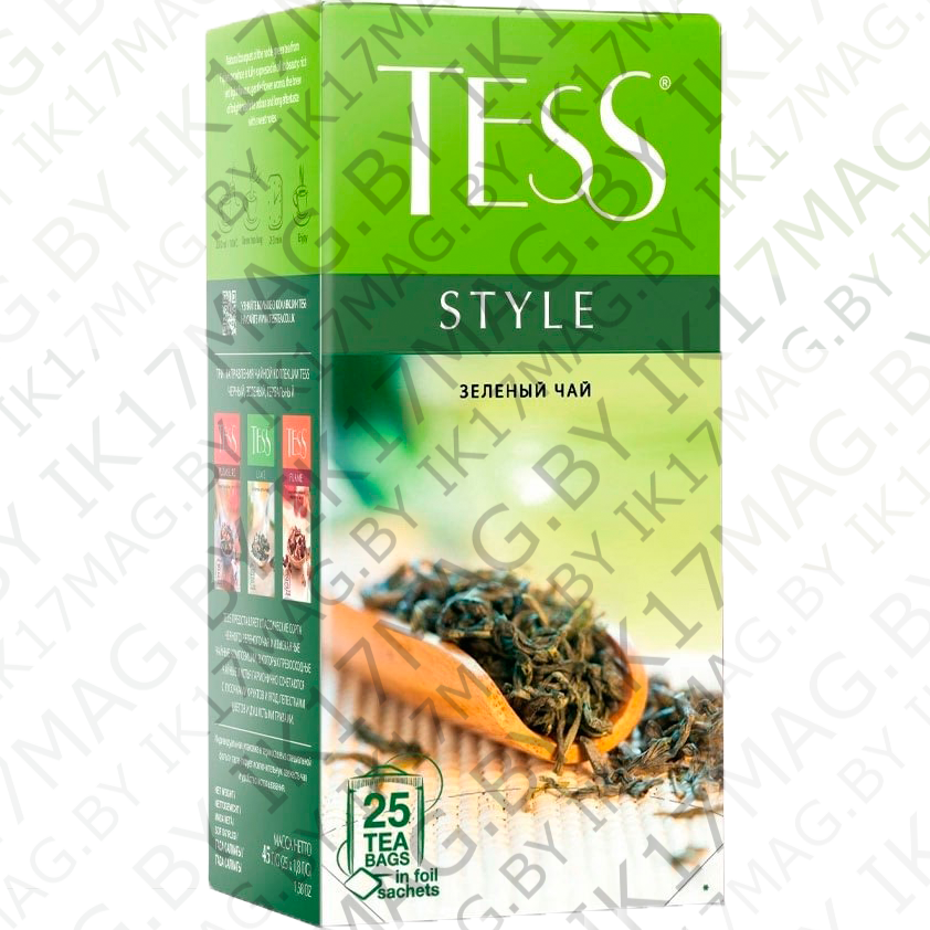 Чай Tess "Style" зеленый 25 пак.