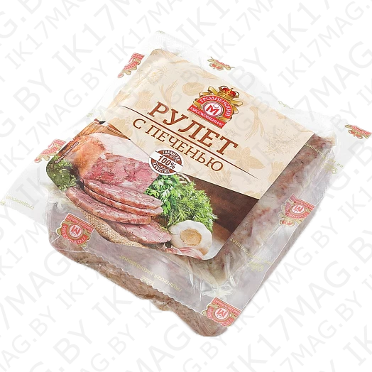 Продукт из мяса свинины "Рулет с печенью" 1кг