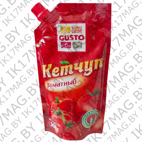 Кетчуп "Gusto" томатный300г