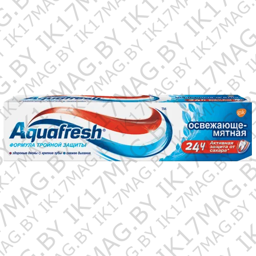 Зубная паста AGUAFREH освежающе-мятная 125мл