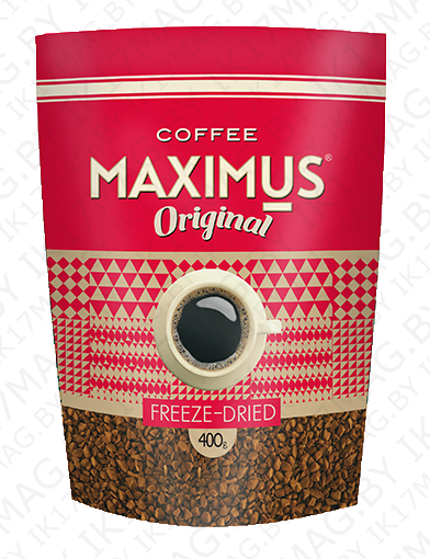 Кофе натур. сублимир.  Maximus"Original" 400г