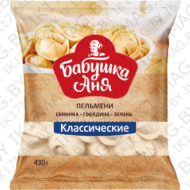Пельмени «Бабушка Аня» Домашние 430г