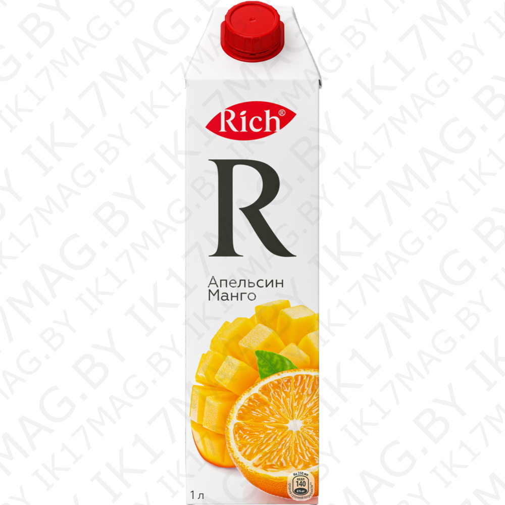 Нектар «Rich» апельсин,манго 1 л.