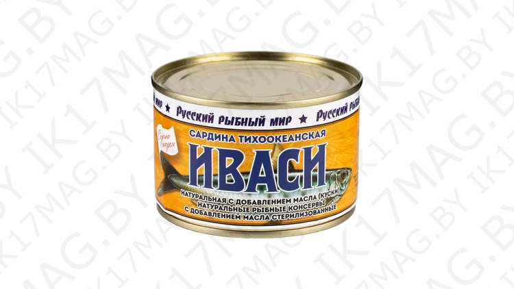 Рыбные консервы "Сардина тихоокеанс.240