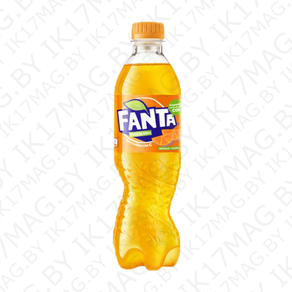 Напиток «Fanta» апельсин, 0.5 л.
