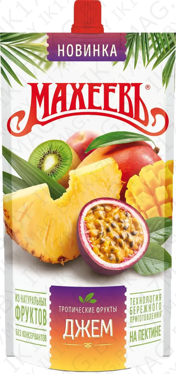Джем «Махеевъ» тропические фрукты, 300 г.