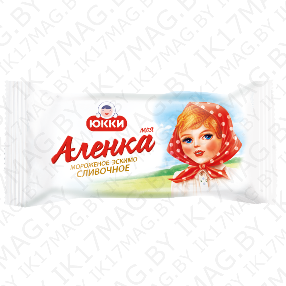 Мороженое «Юкки» Моя Аленка, сливочное, 65 г