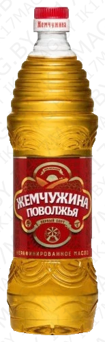 Масло подсол.ЖЕМЧУЖИНА повол. нераф. 0,8 л. 1С