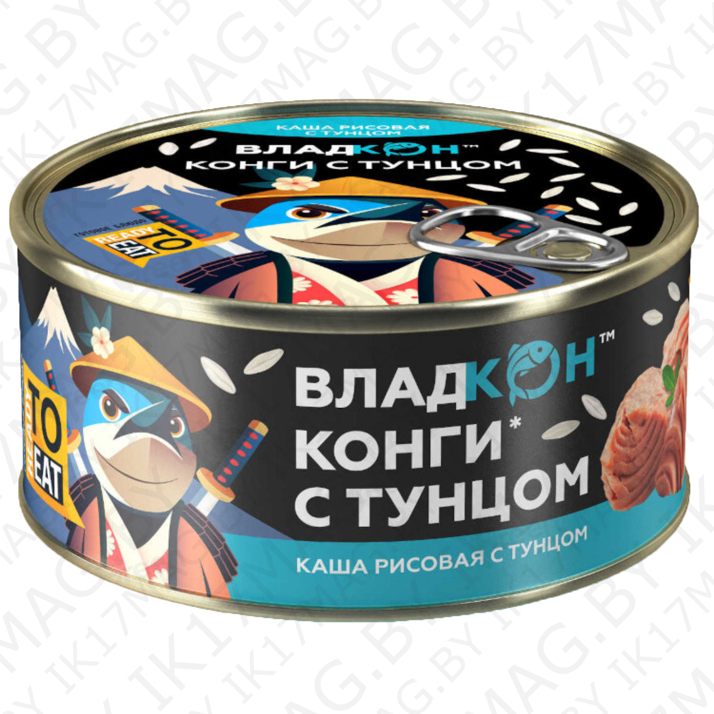 Каша рисовая с тунцом (кусочки)325гр