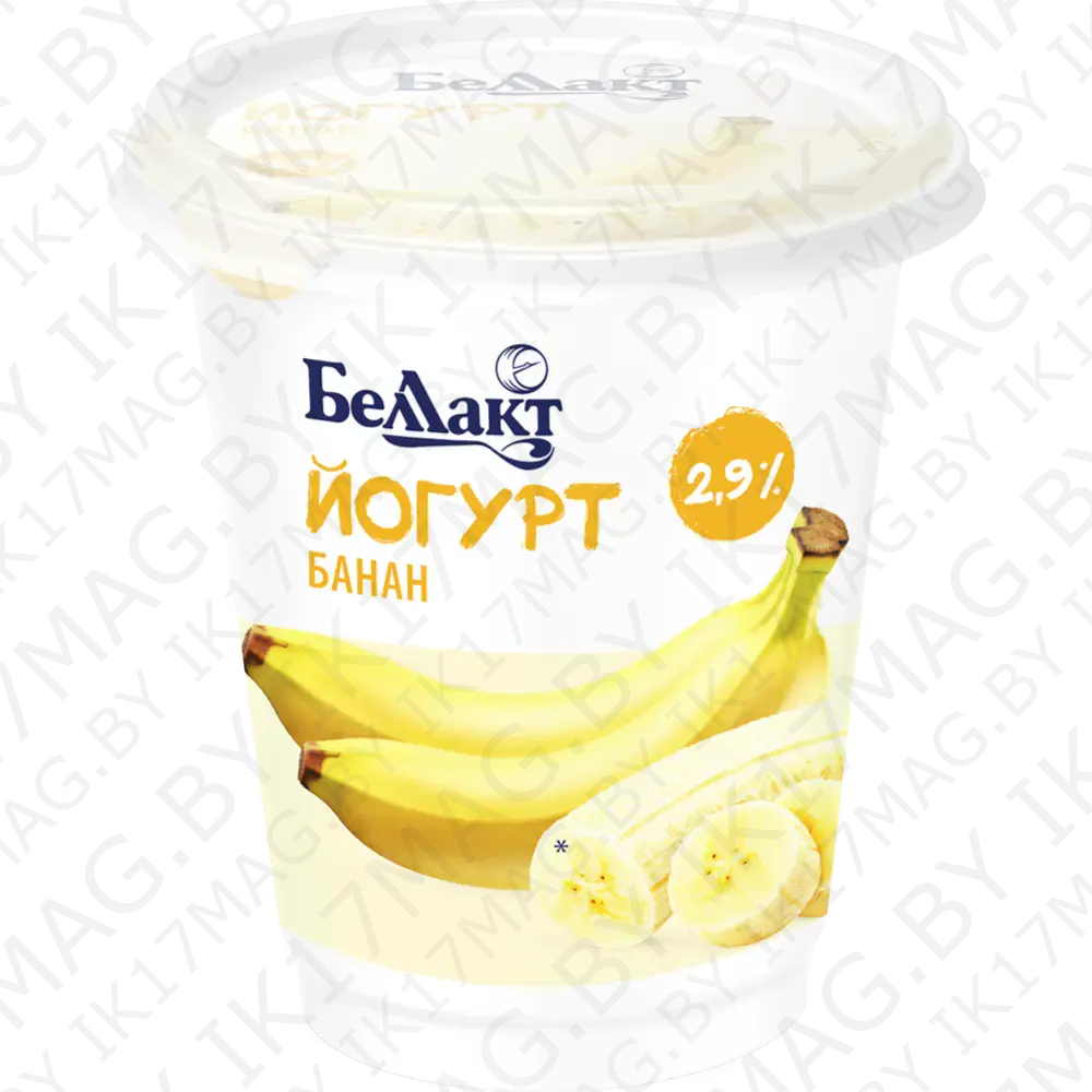 Йогурт "Банан" 380г 2,9%