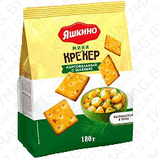 Крекер картофельный с зеленью мини 180гр