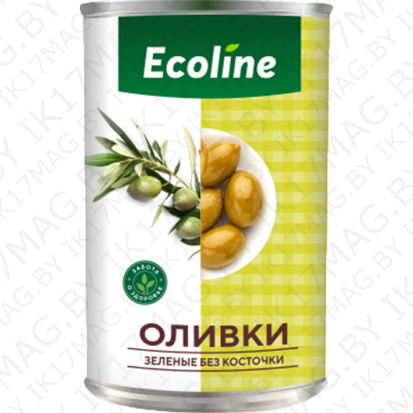 Оливки зеленые "Ecoline" 280гр