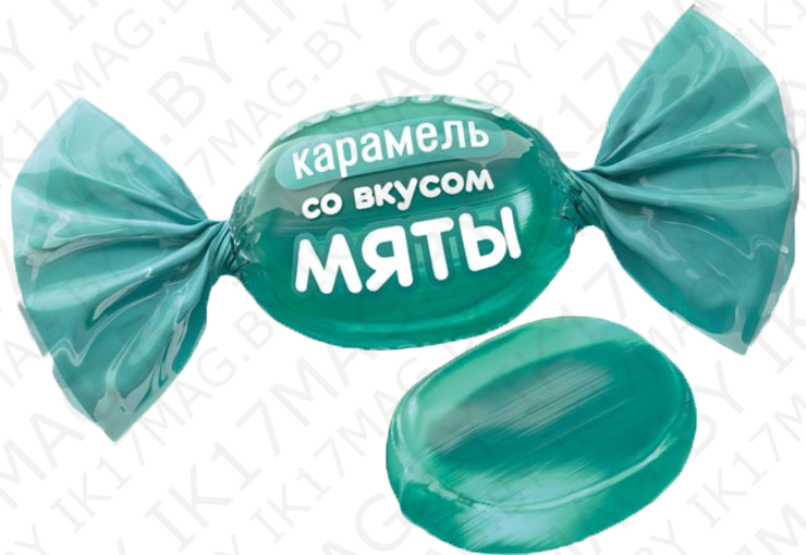 Карамель леденцовая со вкусом мяты 1кг