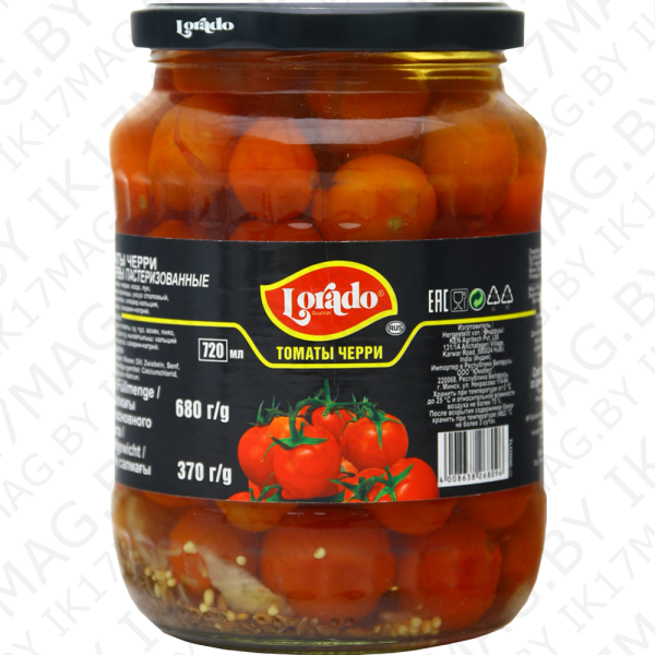 Томаты черри маринованные 370г"Lorado"