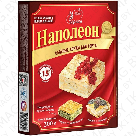 Коржи Наполеон-черока для торта 300гр