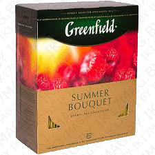 Чайный напиток Гринфилд Самма Букет малина 2*100