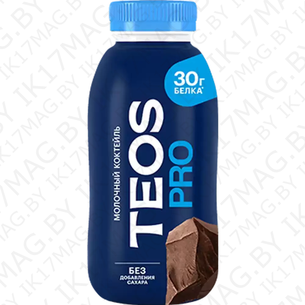 Коктель молочный "Teos про" молоч.шокол. с белком