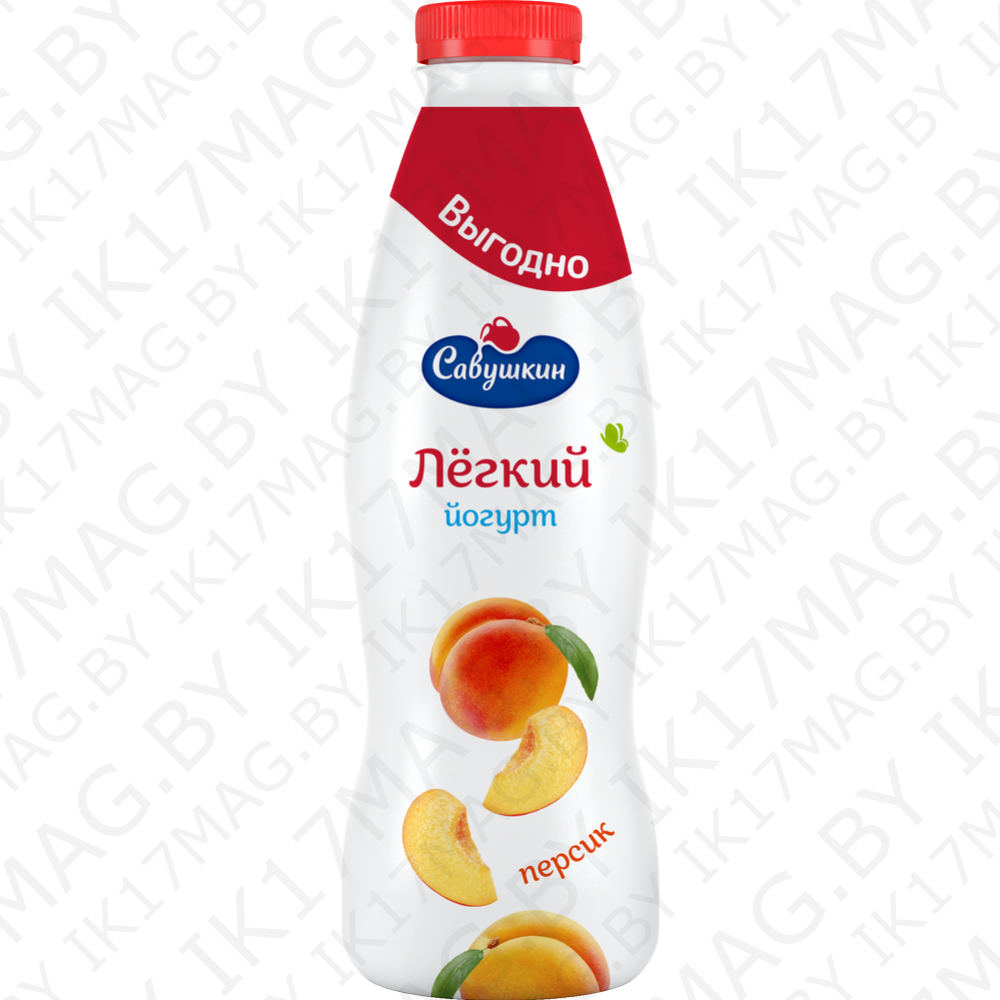 Йогурт "Лёгкий" 1,0% "Персик" 900гр